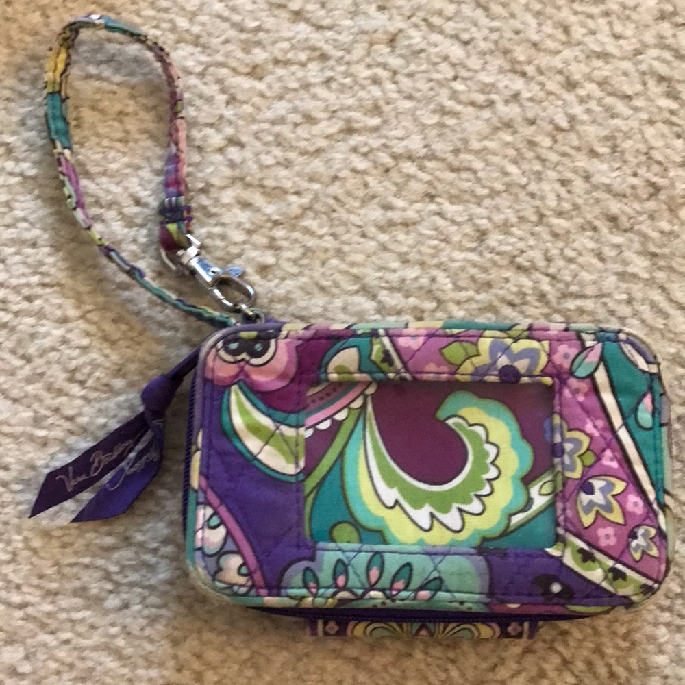 Vera Bradley wristlet wallet